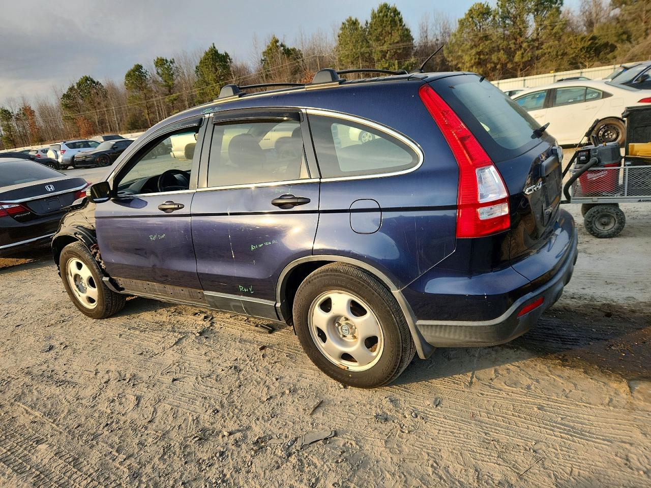 2008 HONDA CR-V LX photo 2