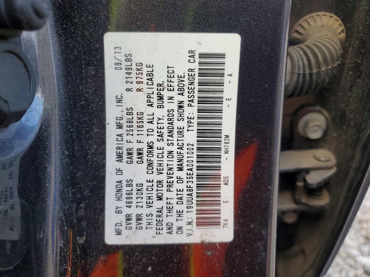 2014 ACURA TL SE photo 12