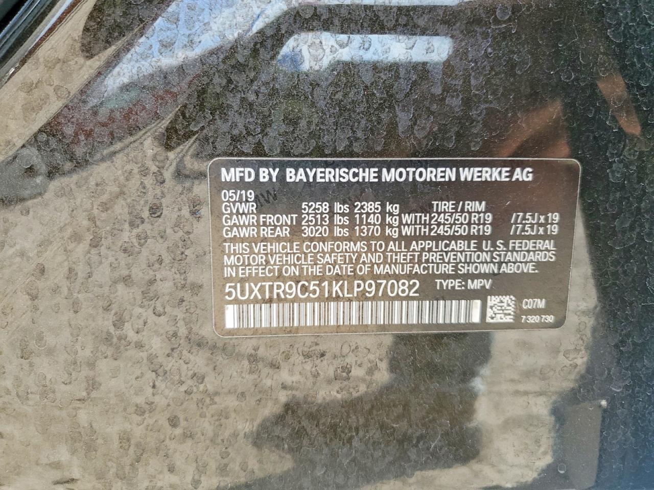 2019 BMW X3 XDRIVE30I photo 13