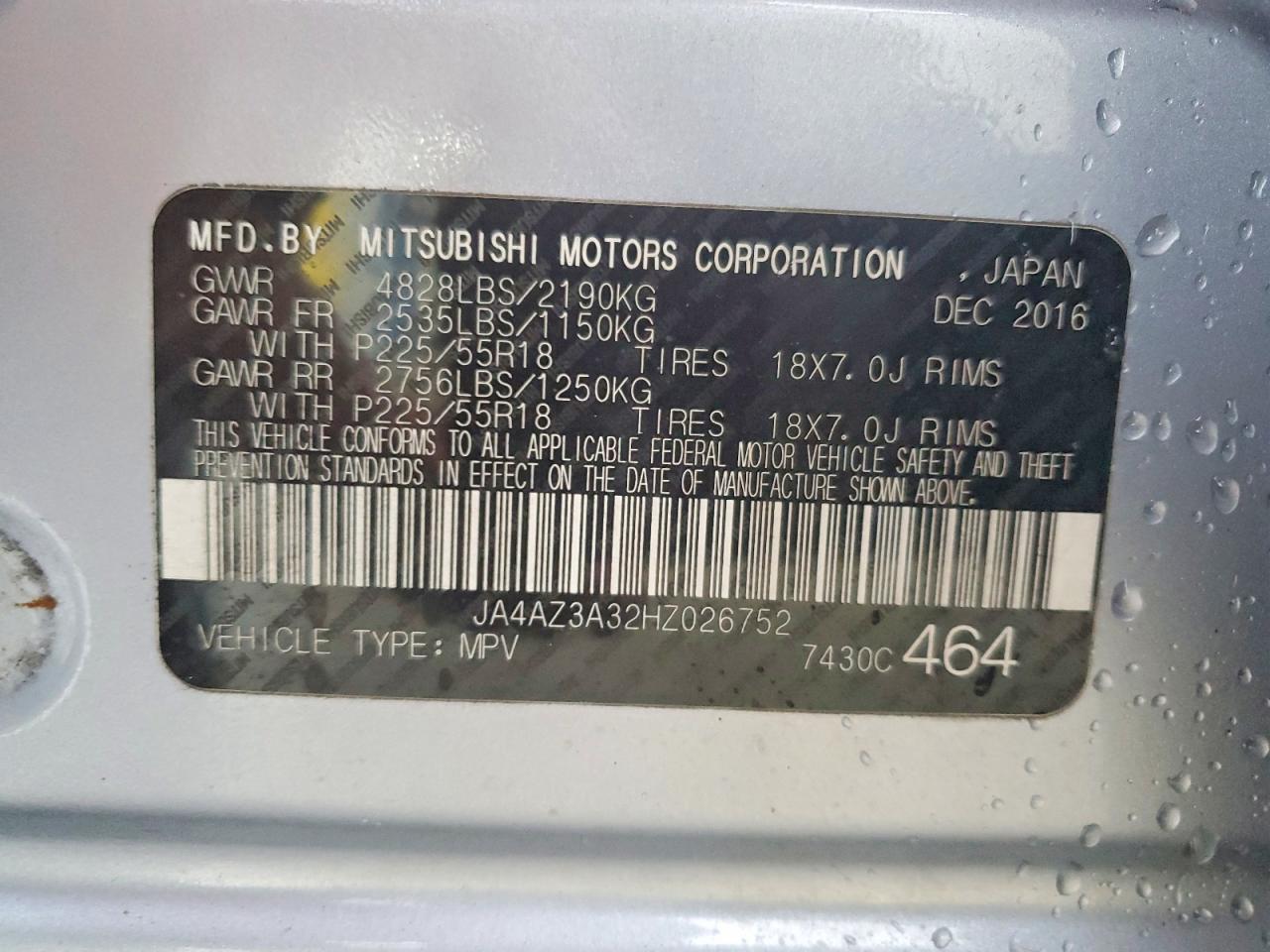 2017 MITSUBISHI OUTLANDER SE photo 14