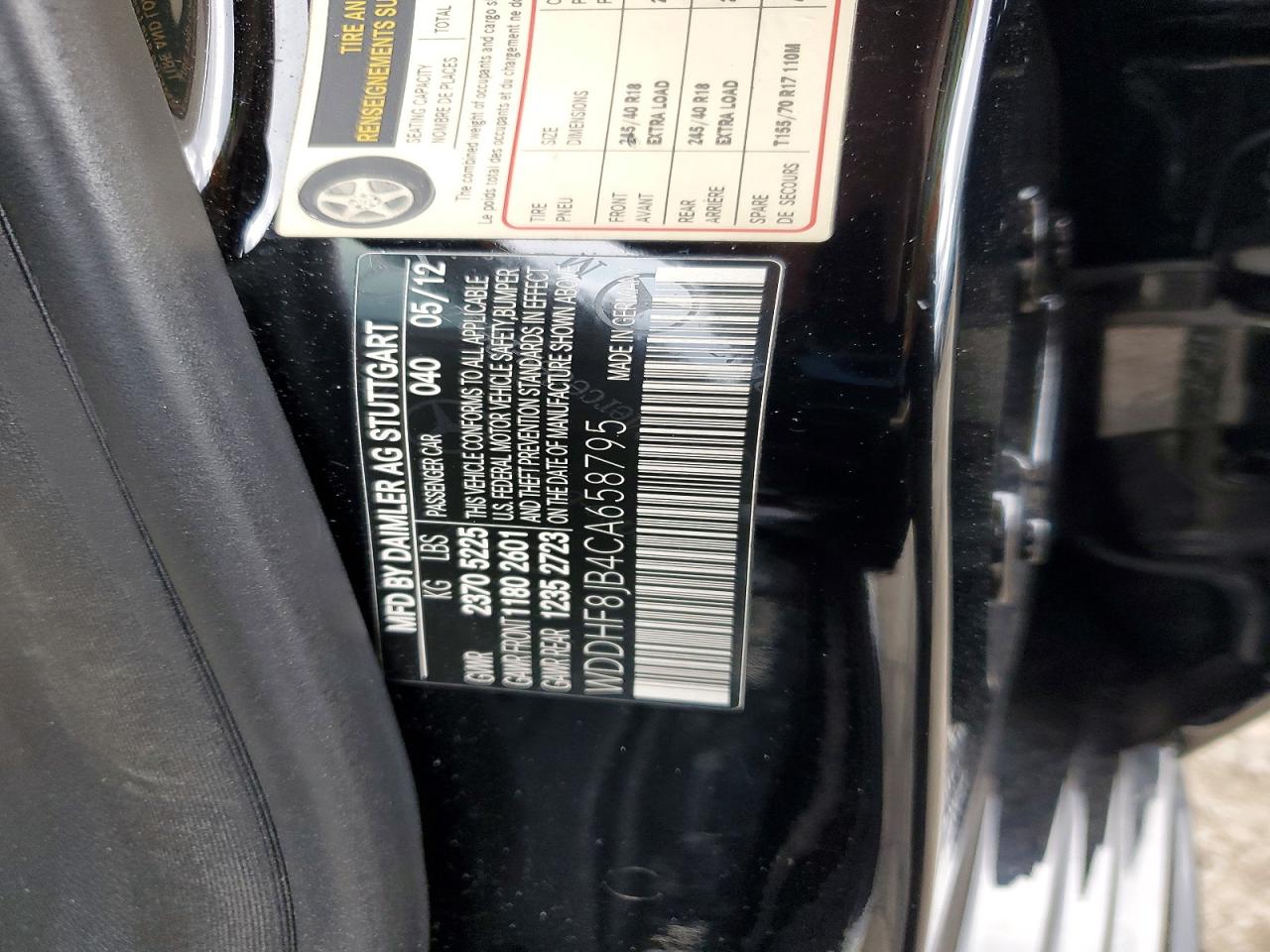 2012 MERCEDES-BENZ E 350 4MATIC photo 12