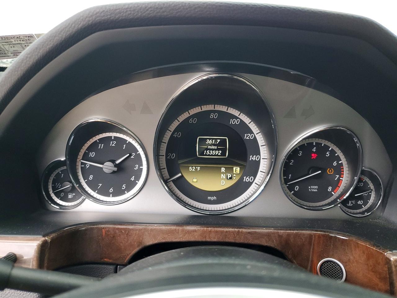 2012 MERCEDES-BENZ E 350 4MATIC photo 9