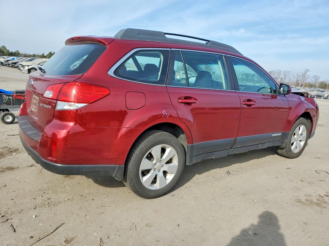 2012 SUBARU OUTBACK 2.5I photo 3
