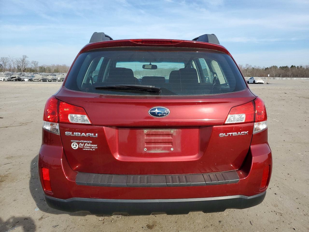 2012 SUBARU OUTBACK 2.5I photo 6