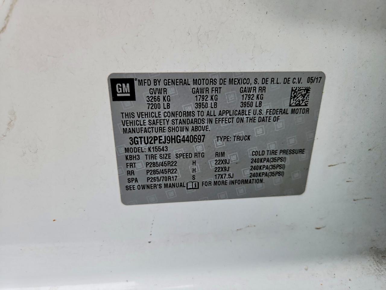 2017 GMC SIERRA K1500 DENALI photo 13