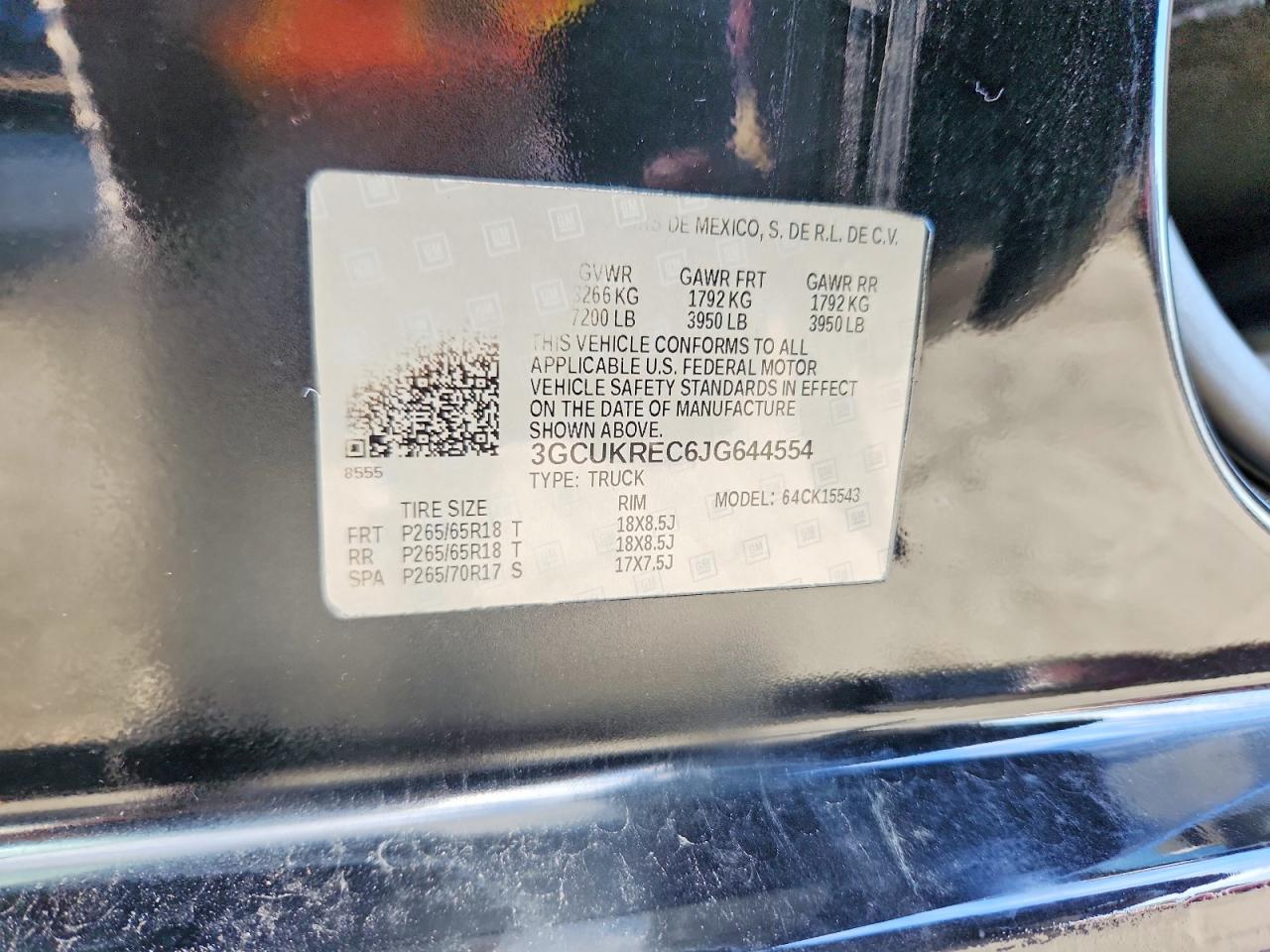 2018 CHEVROLET SILVERADO K1500 LT photo 13