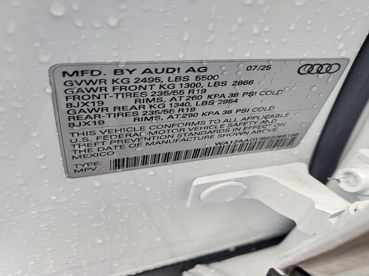 2025 AUDI Q5 PREMIUM PLUS photo 13