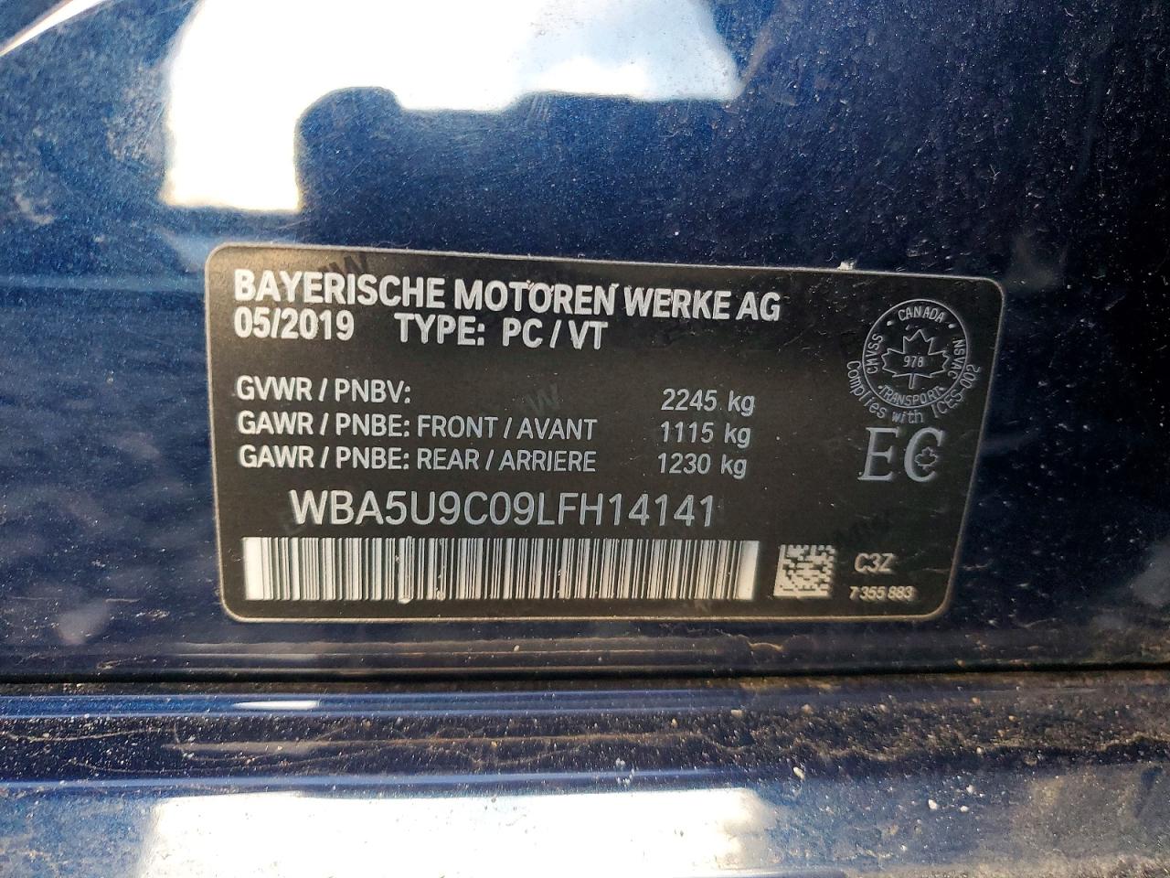 2020 BMW M340XI photo 12