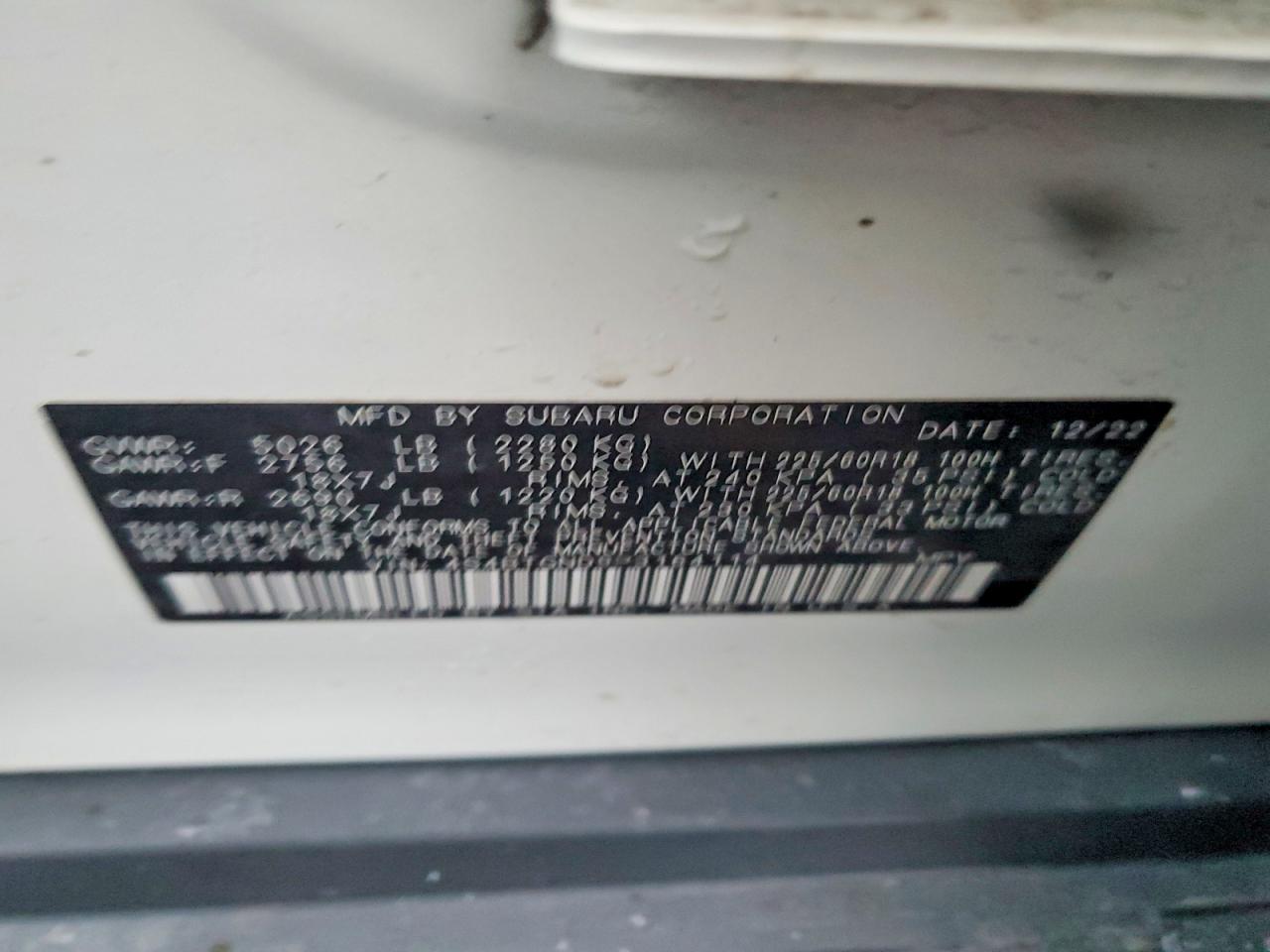 2023 SUBARU OUTBACK LIMITED XT photo 13