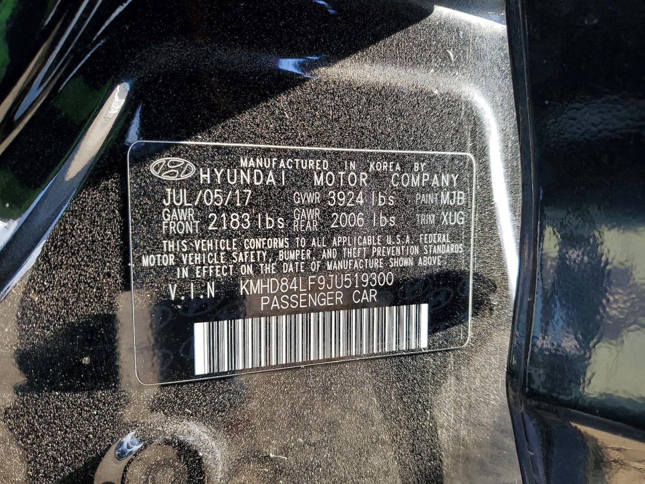 2018 HYUNDAI ELANTRA VALUE EDITION photo 12