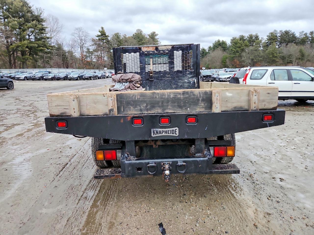 2012 ISUZU NPR DUMP FLATBED TRUCK photo 6