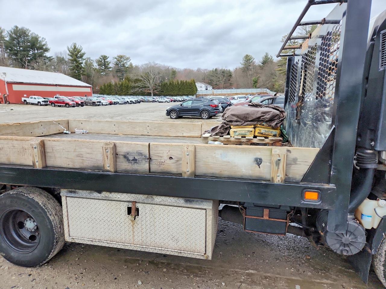 2012 ISUZU NPR DUMP FLATBED TRUCK photo 10