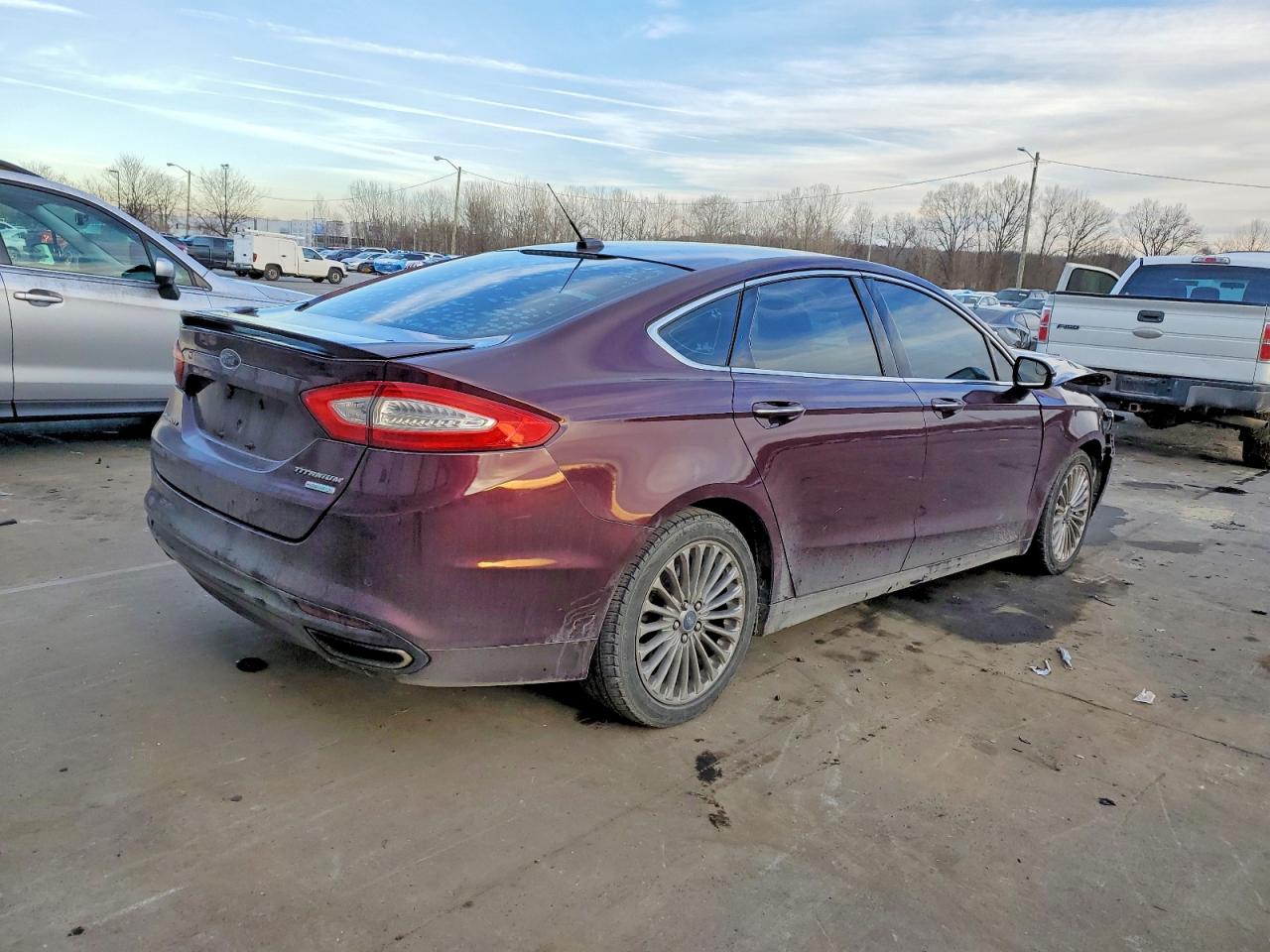 2013 FORD FUSION TITANIUM photo 3