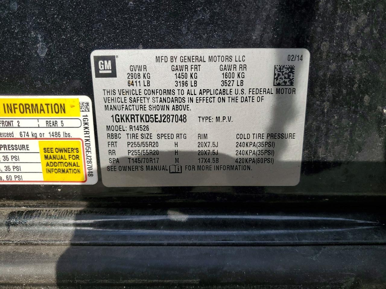 2014 GMC ACADIA DENALI photo 13