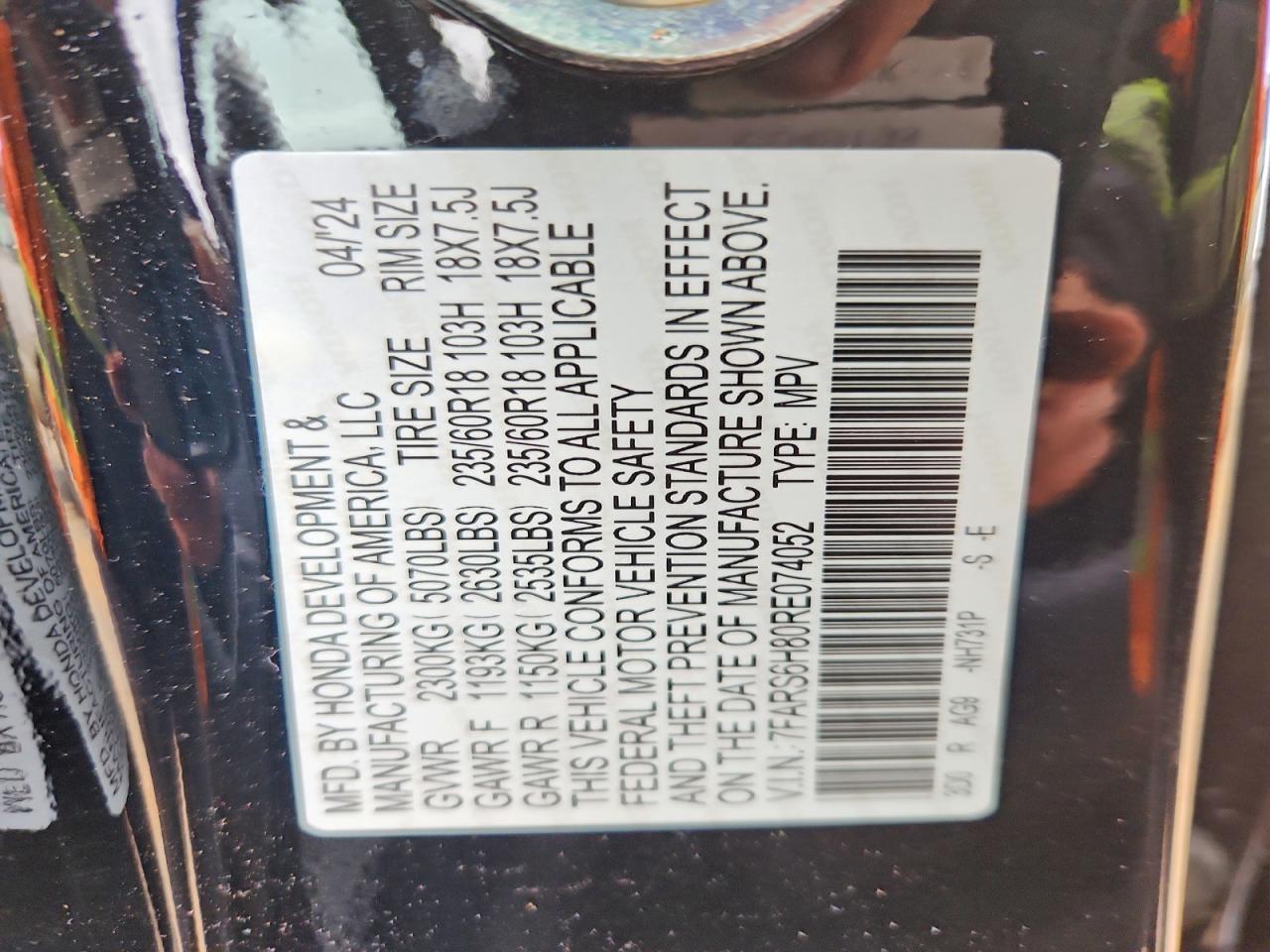 2024 HONDA CR-V SPORT-L photo 13