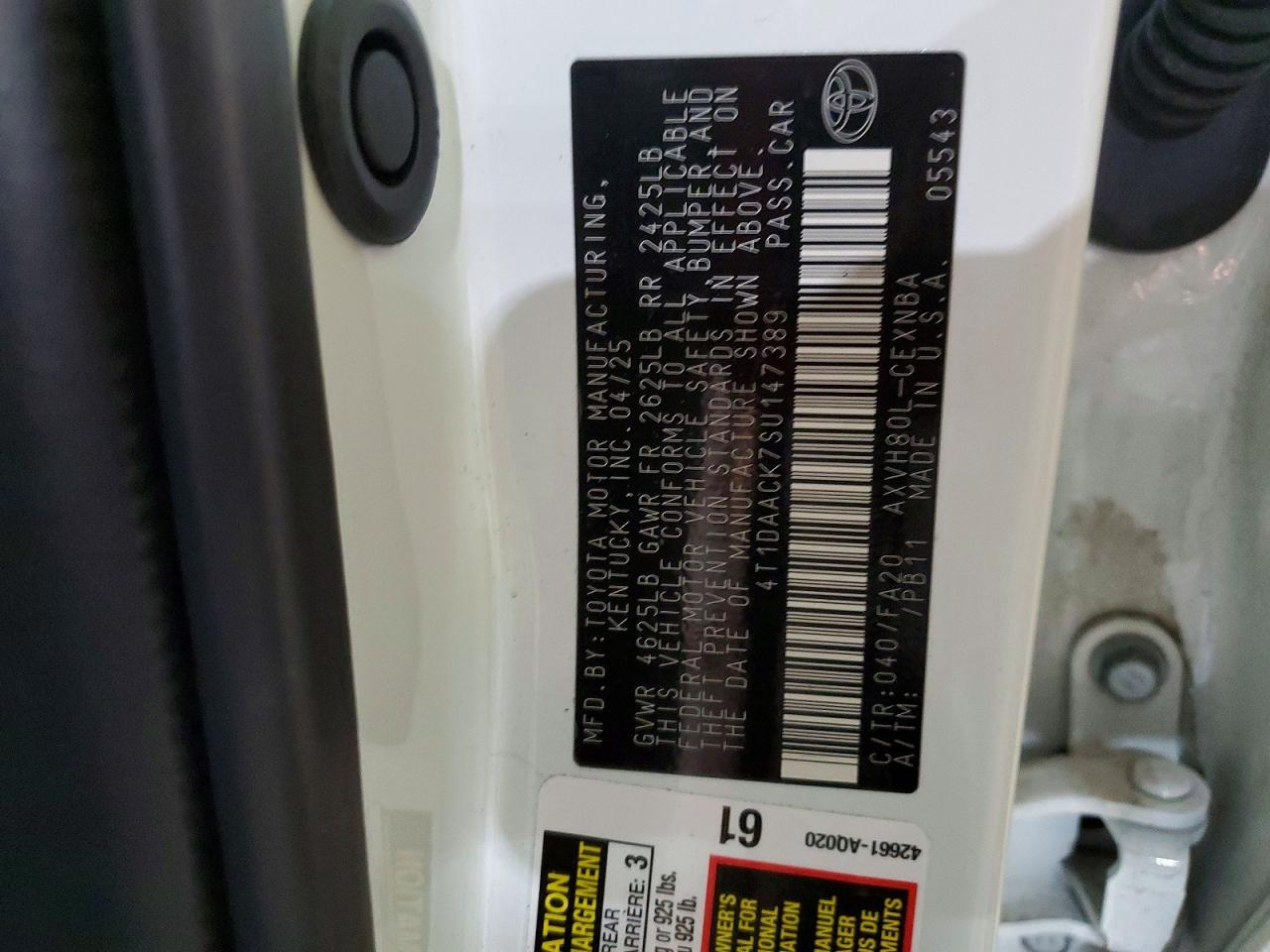 2025 TOYOTA CAMRY XSE photo 13