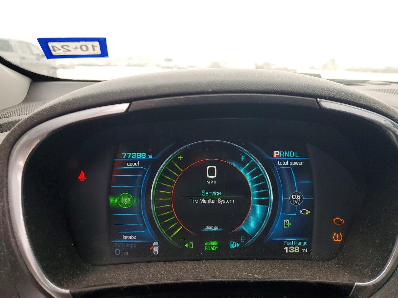 2017 CHEVROLET VOLT PREMIER photo 9