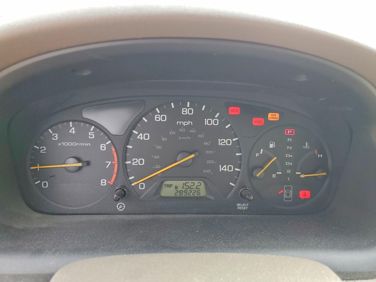 2002 HONDA ACCORD EX photo 9
