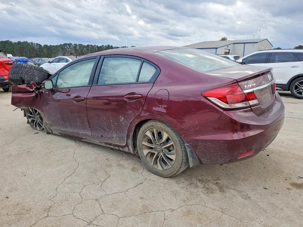 2013 HONDA CIVIC EXL photo 2