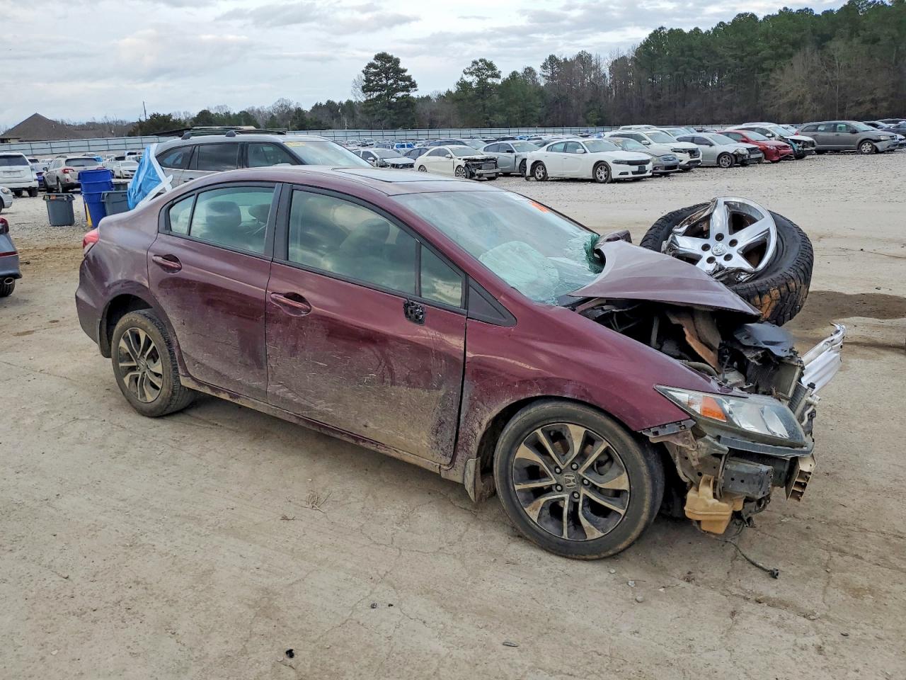 2013 HONDA CIVIC EXL photo 4