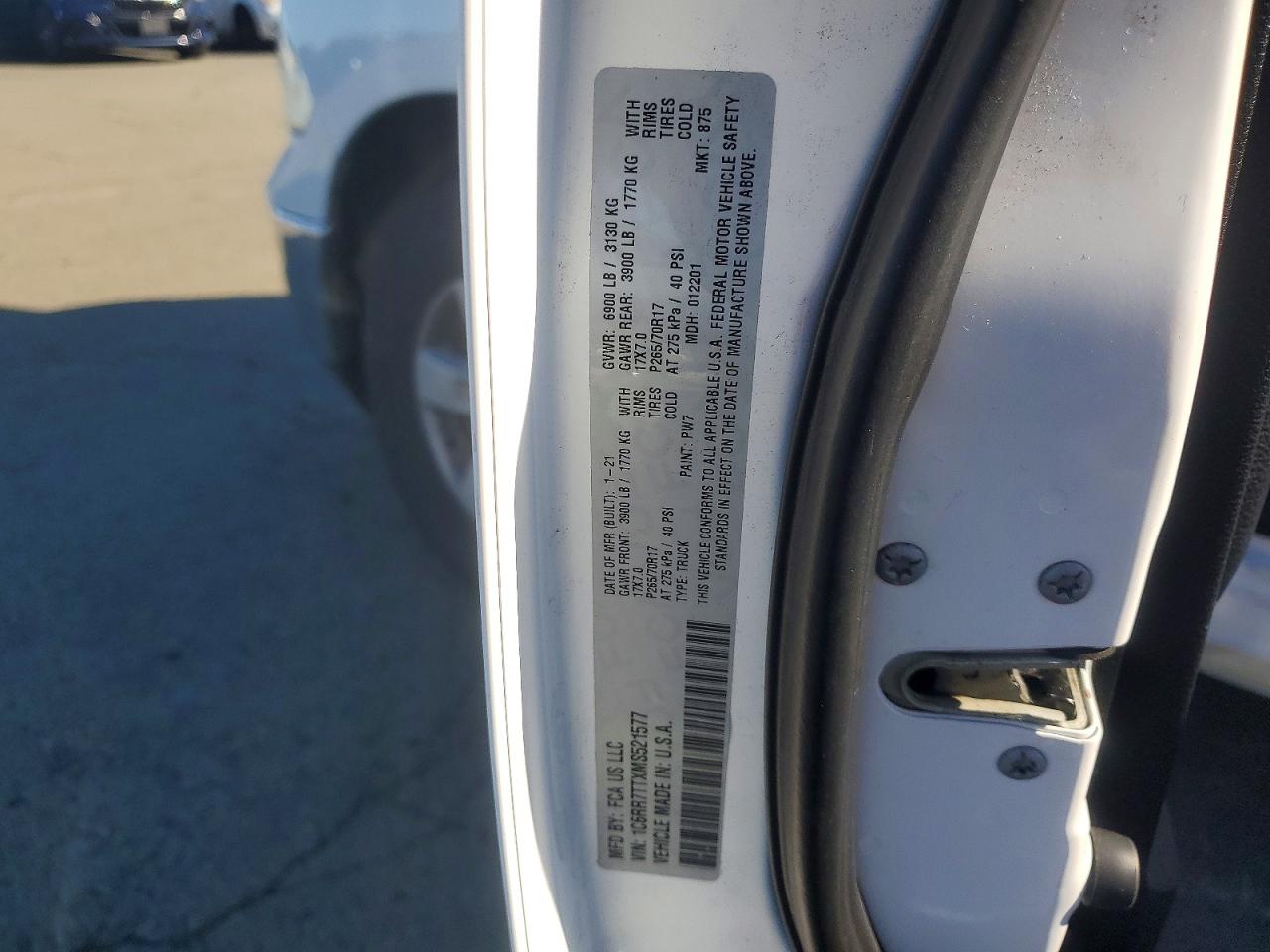 2021 RAM 1500 CLASSIC SLT photo 12