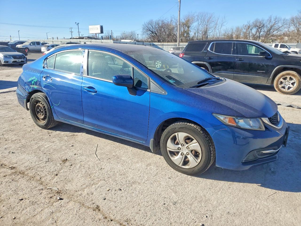 2014 HONDA CIVIC LX photo 4