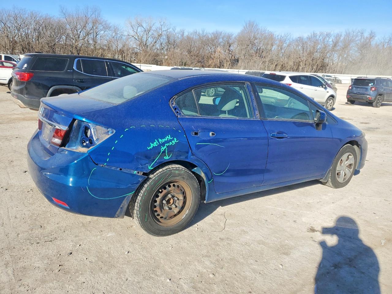 2014 HONDA CIVIC LX photo 3