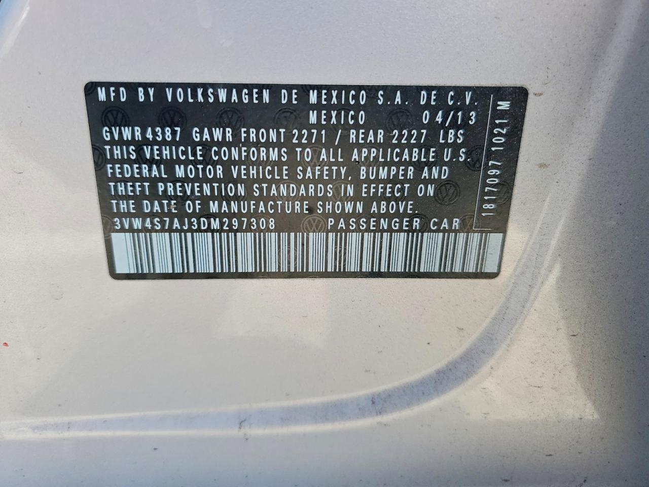 2013 VOLKSWAGEN JETTA GLI photo 12