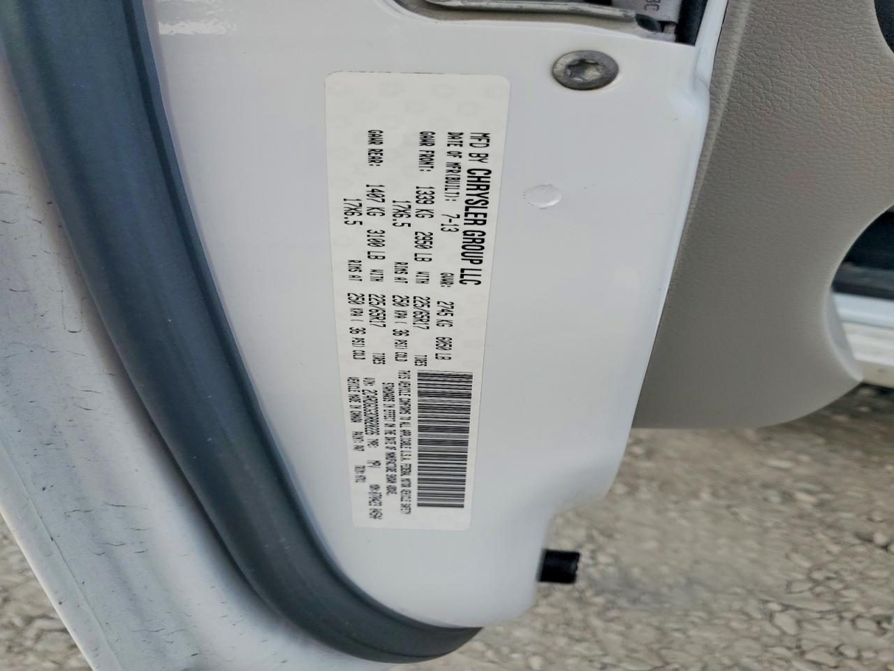 2013 DODGE GRAND CARAVAN SXT photo 13