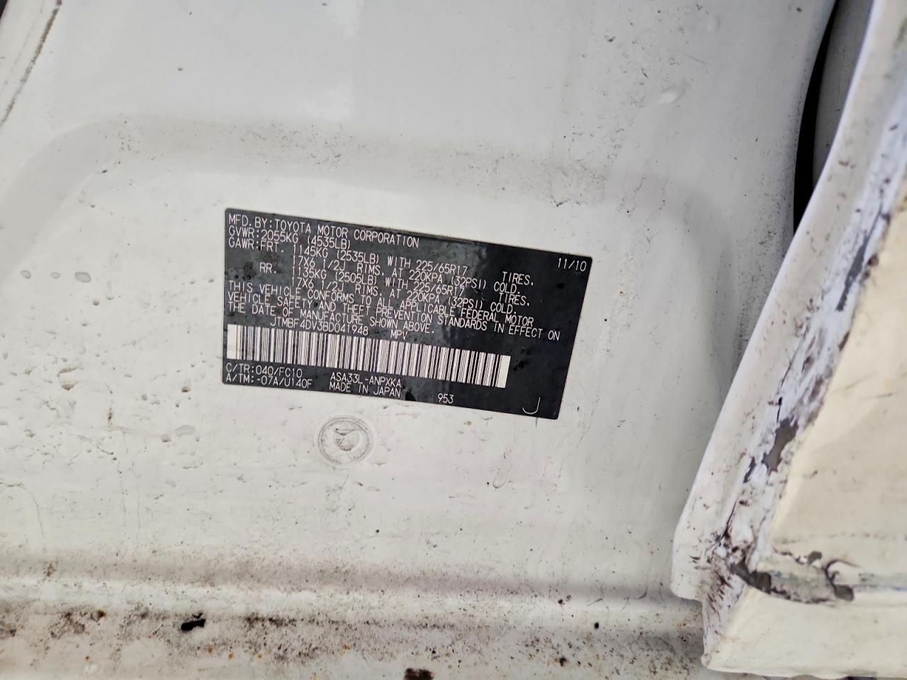 2011 TOYOTA RAV4 photo 13