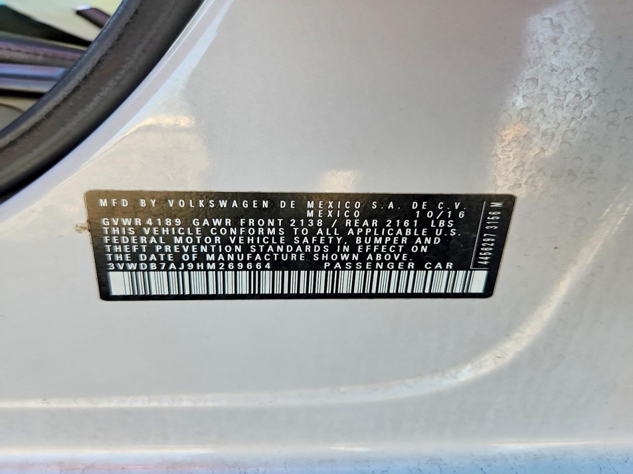 2017 VOLKSWAGEN JETTA SE photo 12