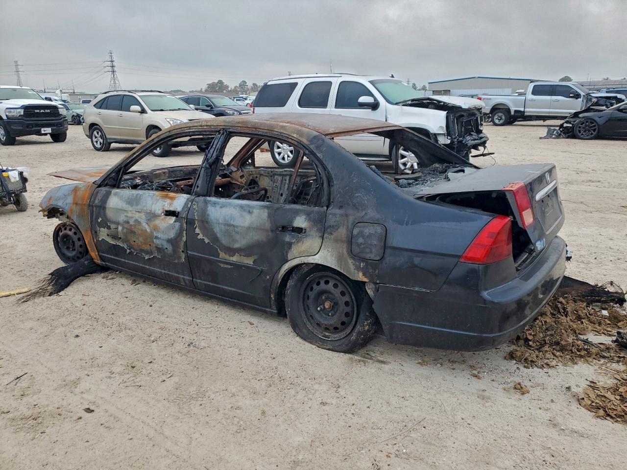 2002 HONDA CIVIC LX photo 2