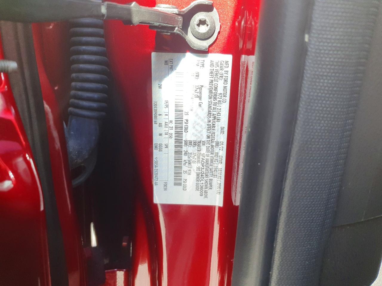 2013 FORD FOCUS TITANIUM photo 12