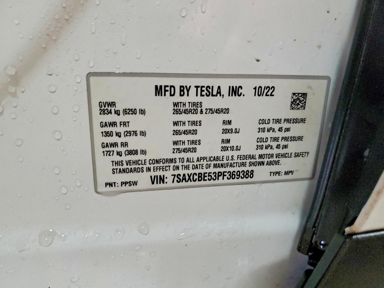 2023 TESLA MODEL X photo 12