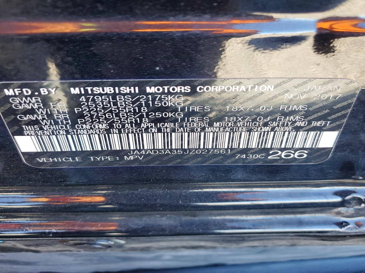 2018 MITSUBISHI OUTLANDER SE photo 14