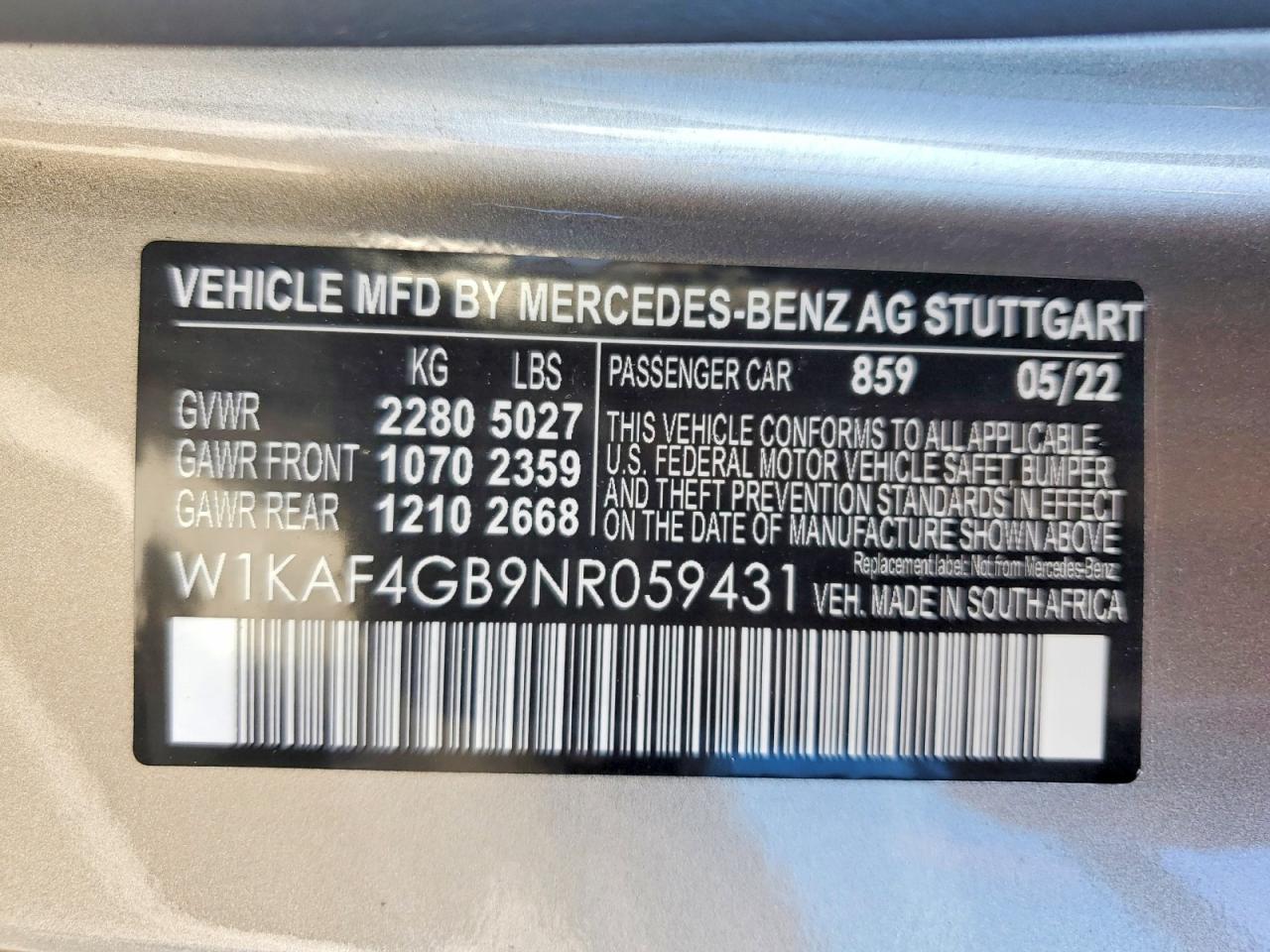 2022 MERCEDES-BENZ C 300 photo 12