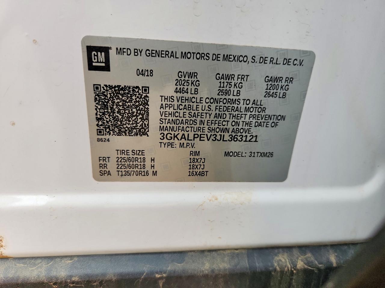 2018 GMC TERRAIN SLT photo 13