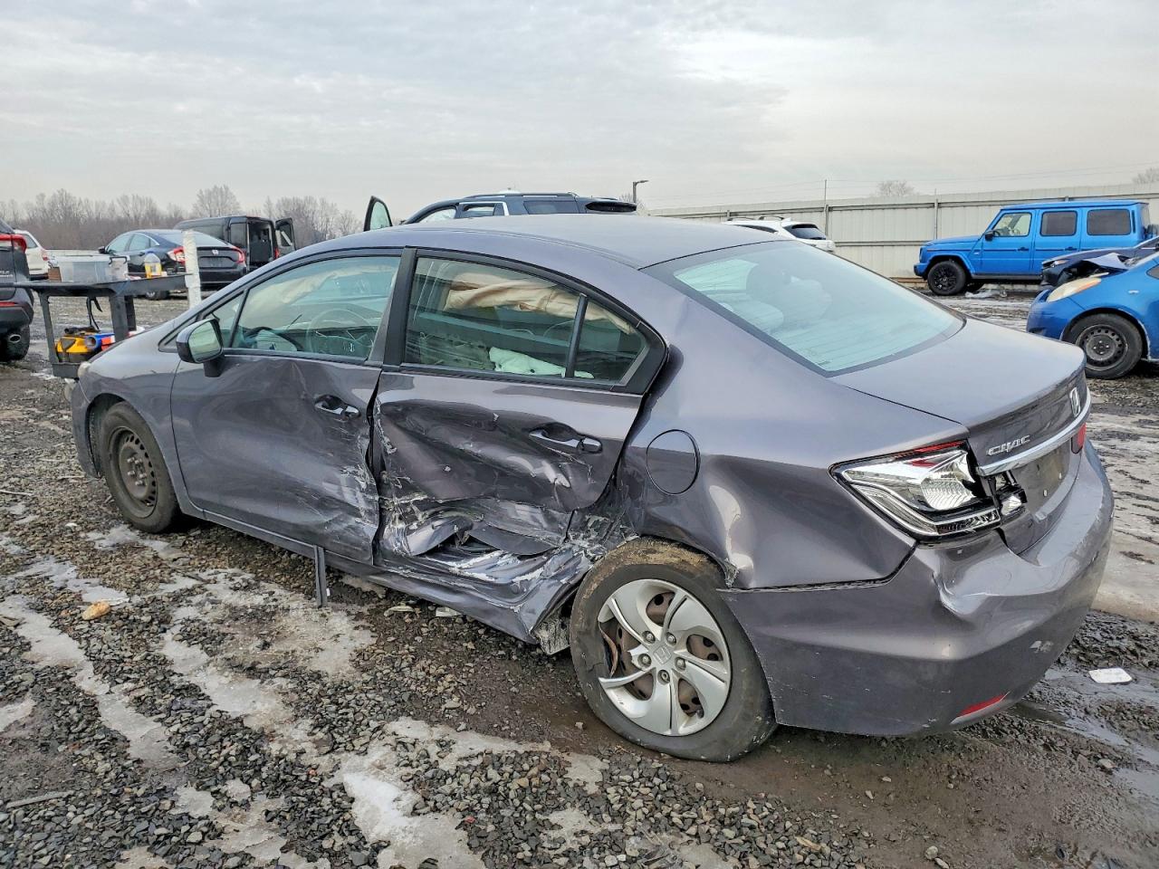 2015 HONDA CIVIC LX photo 2