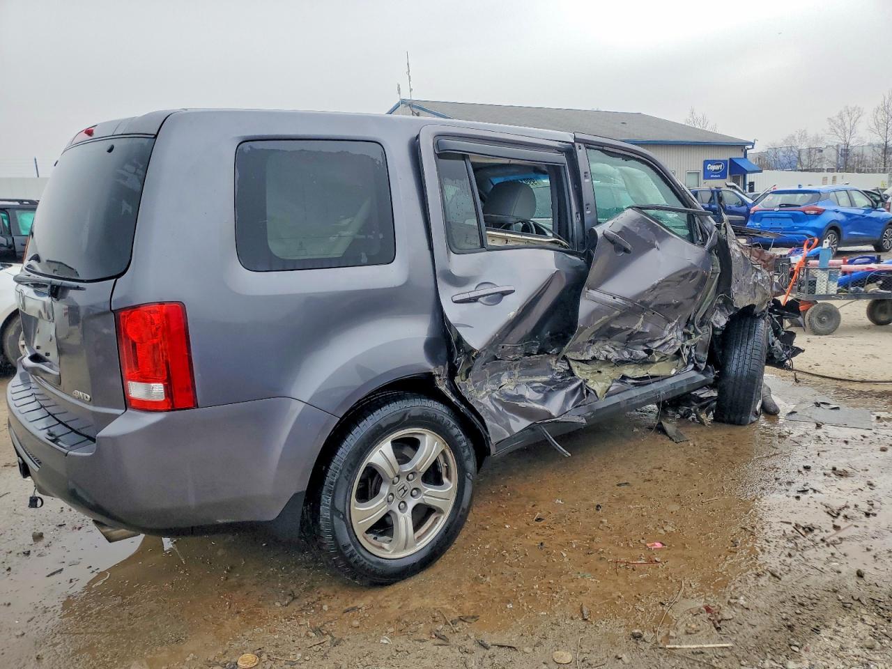 2015 HONDA PILOT EX photo 3