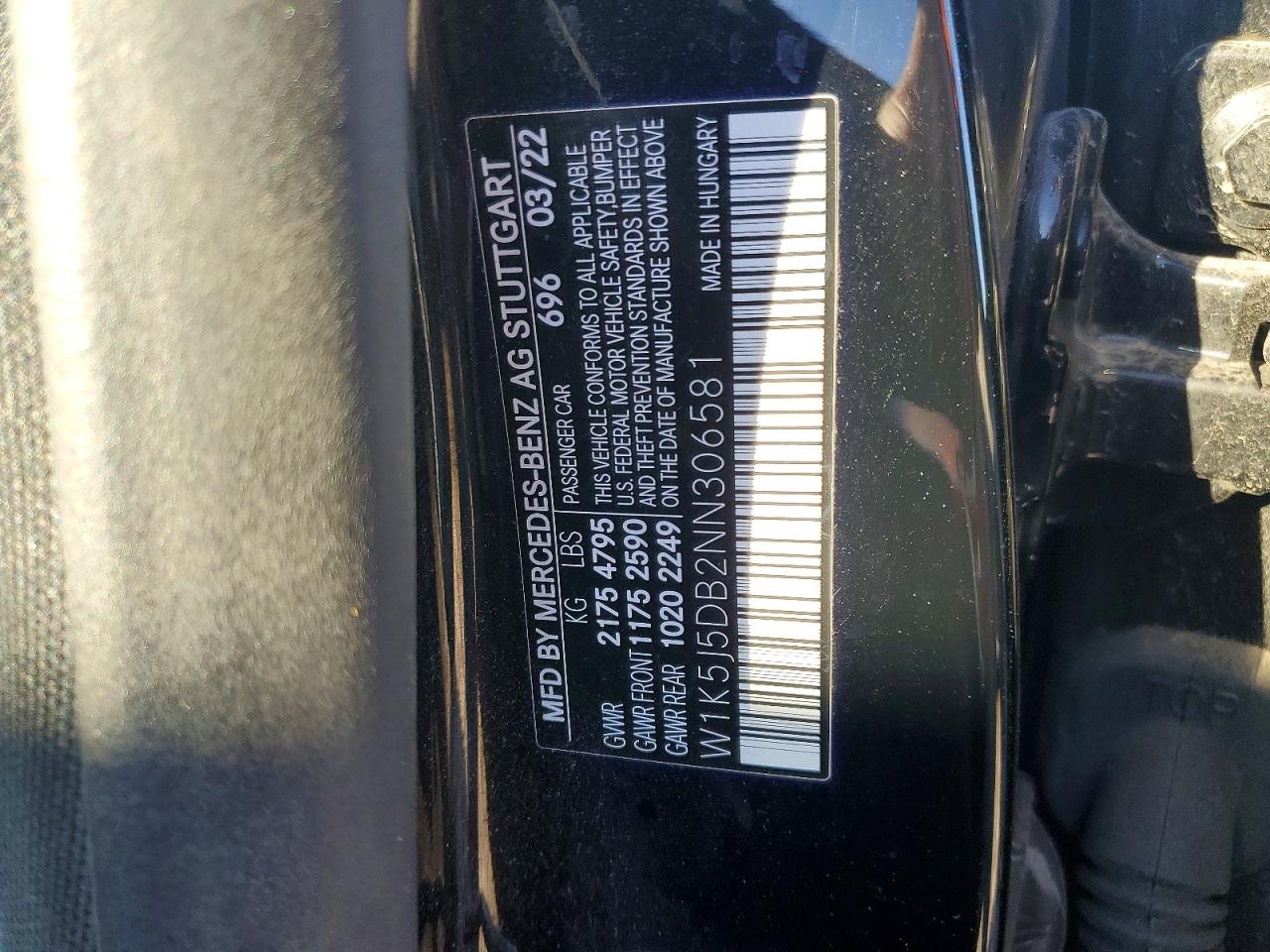 2022 MERCEDES-BENZ CLA 45 AMG photo 12