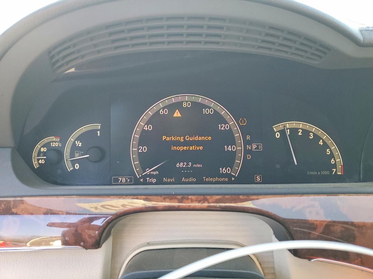 2009 MERCEDES-BENZ S 550 4MATIC photo 9