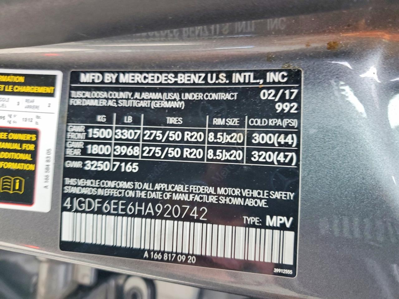 2017 MERCEDES-BENZ GLS 450 4MATIC photo 14