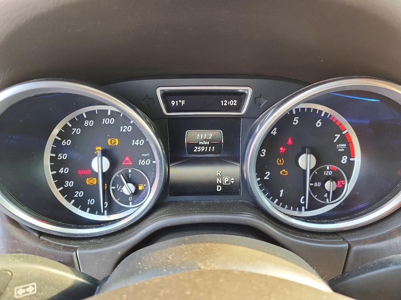 2015 MERCEDES-BENZ ML 350 photo 9