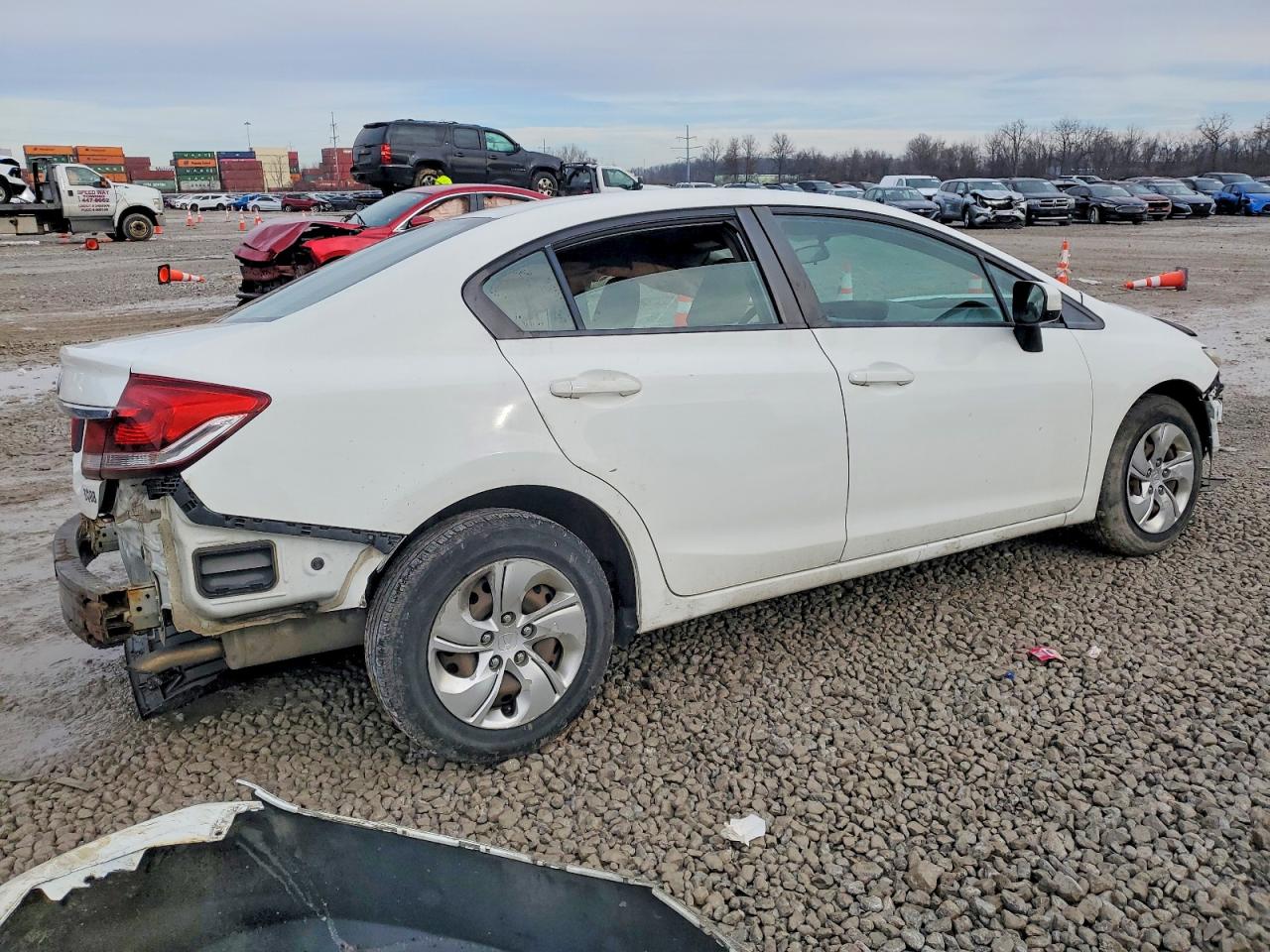 2015 HONDA CIVIC LX photo 3
