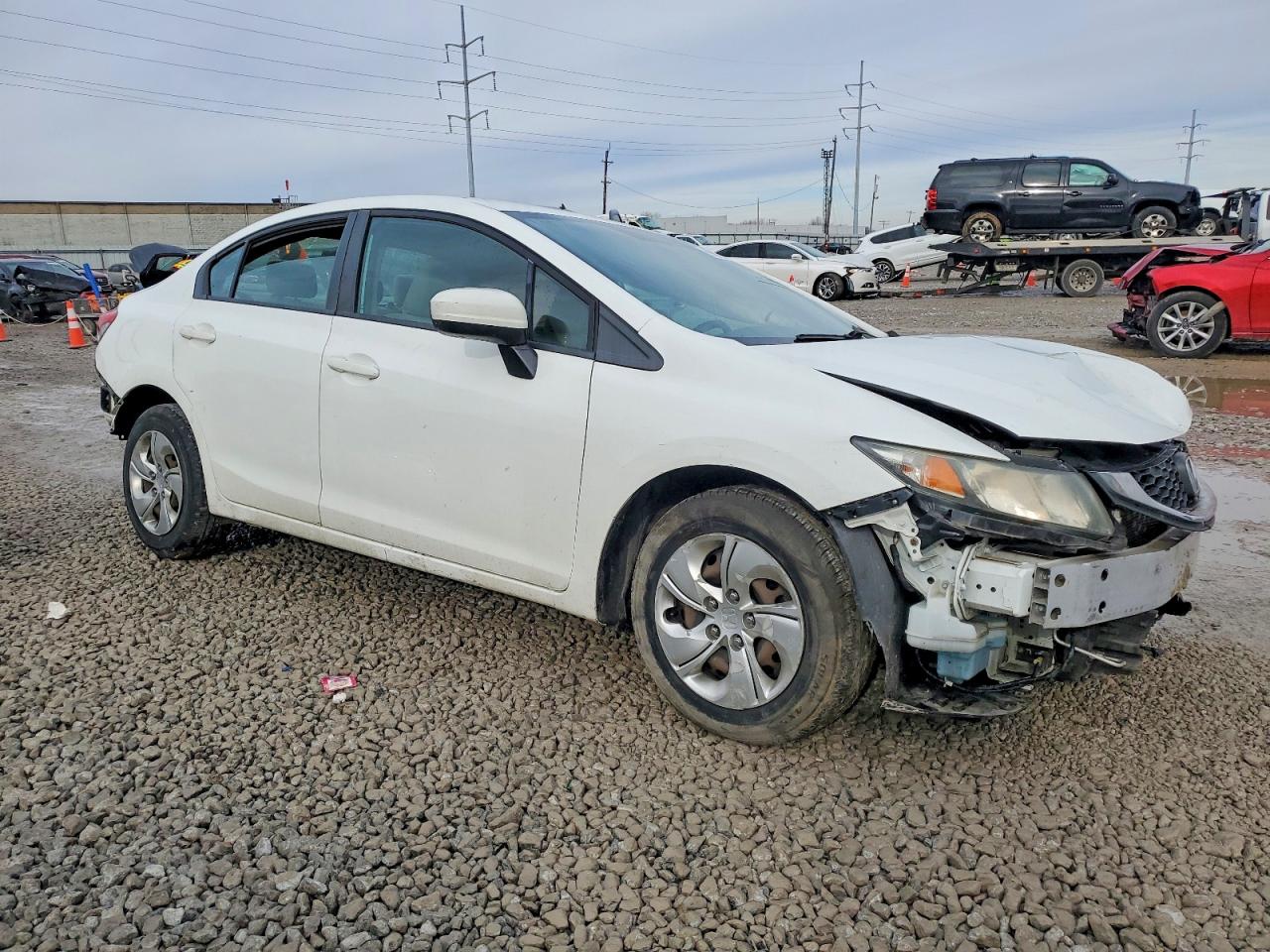 2015 HONDA CIVIC LX photo 4