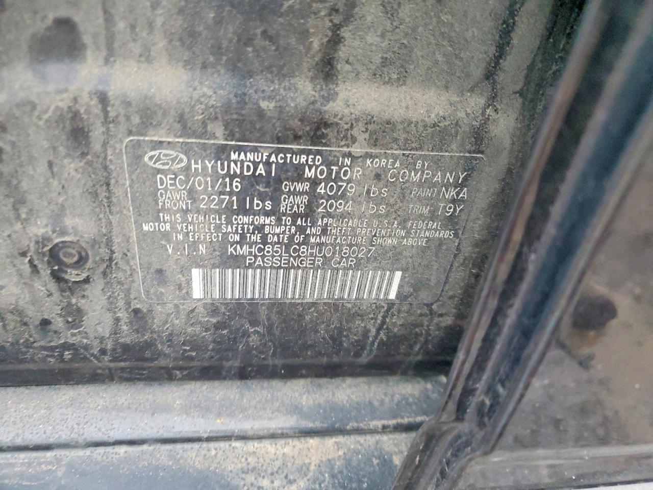 2017 HYUNDAI IONIQ LIMITED photo 12