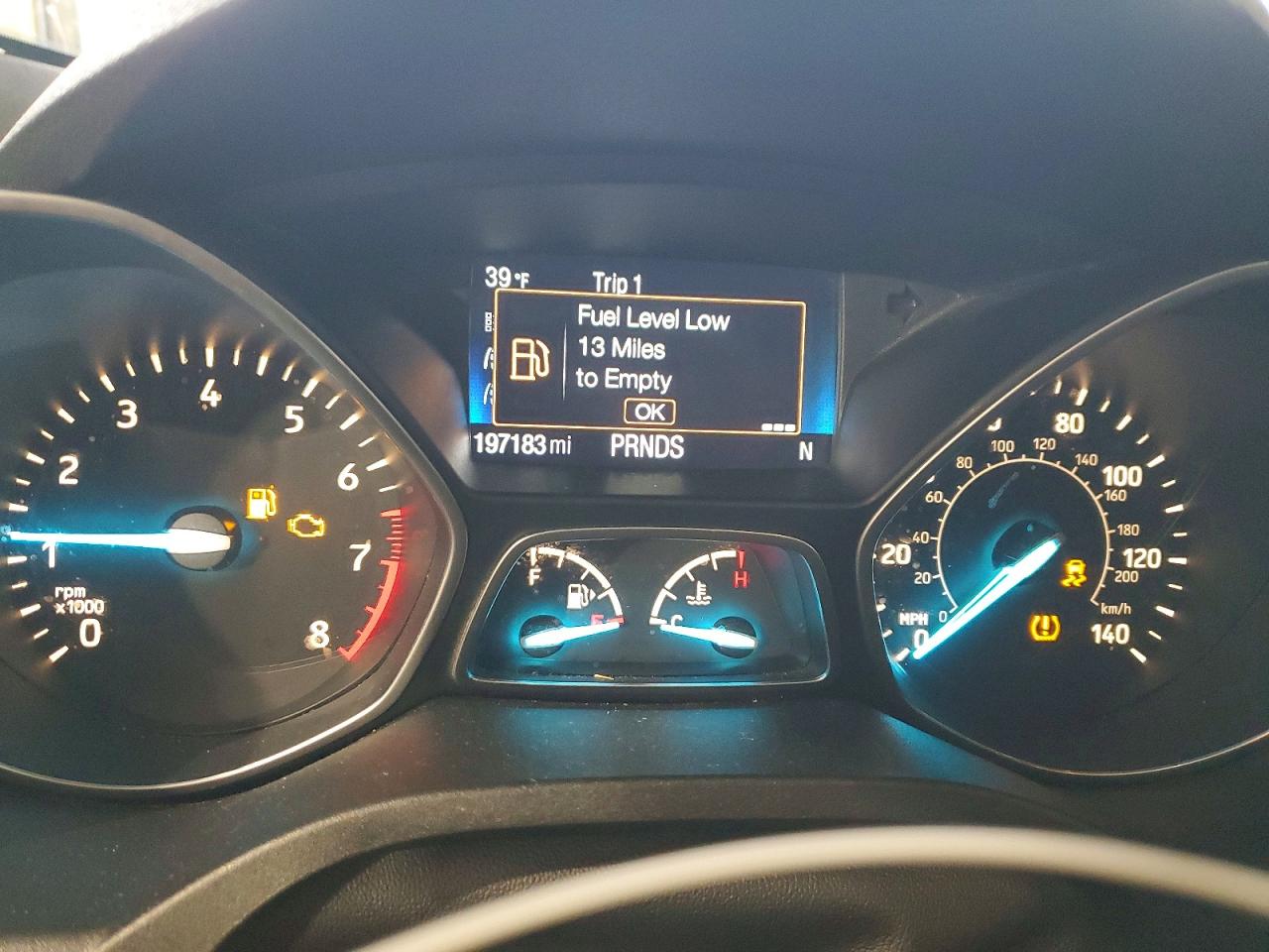 2017 FORD ESCAPE TITANIUM photo 9