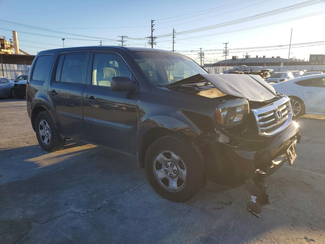 2012 HONDA PILOT LX photo 4