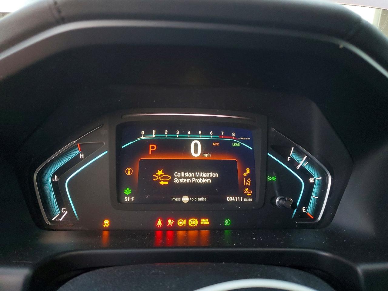 2019 HONDA ODYSSEY EXL photo 9