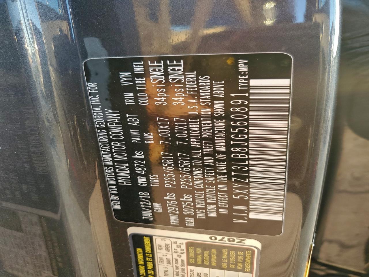 2018 HYUNDAI SANTA FE SPORT photo 12